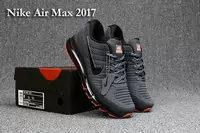 nike zapatos air max 2017 achat rouge suie